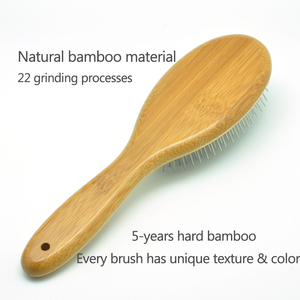 Baoli OEM <span class=keywords><strong>Brosse</strong></span> à picots en bambou professionnelle 60x220mm pour le toilettage des chiens et des chats Réduit efficacement la perte de poils <span class=keywords><strong>Brosse</strong></span> pour <span class=keywords><strong>sous</strong></span>-<span class=keywords><strong>poil</strong></span> <span class=keywords><strong>Brosse</strong></span> pour animaux de compagnie - Product Image 4
