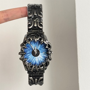 Y2K Design Sport Digital Alloy Glass Men's <b>Watch</b> with Unique Claw Shape Vintage Retro Style Waterproof - Product Image 3