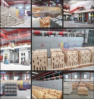 Briques réfractaires frittées standard en argile réfractaire