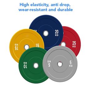 Bodybuilding Fitness Gym Disques en fonte <span class=keywords><strong>Musculation</strong></span> Barbell Pare-chocs Plaques de <span class=keywords><strong>poids</strong></span> - Product Image 4