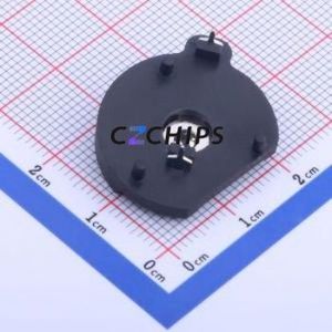 BS-03-A1AJ005 Button & Strip Battery Connector Through hole Component THT Connector Battery Holder CR2032 Manganese Steel Nickel - Product Image 2