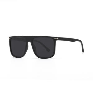 Nouvelles lunettes de soleil polarisées pour hommes, monture carrée, protection UV400, monture PC, verres TAC, couleur noire, pour la conduite et les activités de plein air - Product Image 2
