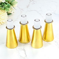 Verseur de vin en plastique sans BPA de qualité alimentaire, prêt à être expédié, pour bouteille de champagne dorée, idéal pour les mariages, les fêtes et les bars