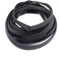 Perfil de Goma EPDM en Forma de U Personalizado, Tira de Sellado de Goma Flexible en Forma de U con Servicio de Corte OEM