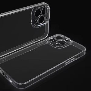 Coque de téléphone transparente HD pour Samsung, protection antichoc, coins renforcés, silicone transparent TPU, pour <span class=keywords><strong>iPhone</strong></span> 14 <span class=keywords><strong>Pro</strong></span> <span class=keywords><strong>Max</strong></span> 13 <span class=keywords><strong>11</strong></span> - Product Image 5