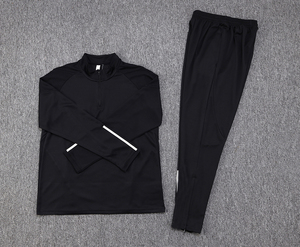 Nuovo Design 2023 <span class=keywords><strong>Tute</strong></span> da Allenamento <span class=keywords><strong>Calcio</strong></span> Personalizzate, Uniformi da <span class=keywords><strong>Uomo</strong></span> con Mezza Zip, <span class=keywords><strong>Tute</strong></span> Sportive MBAPPE con Giacca a Maniche Lunghe - Product Image 3