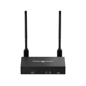 HoomC pemanjang HDMI KVM nirkabel, pemancar dan penerima Video Audio pemancar dan penerima USB KVM Extender 1080P 150M