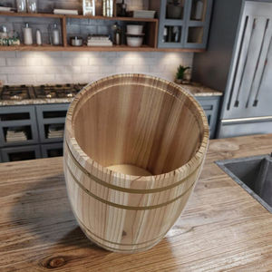 Color Natural de grano de café té de barril de roble de diferente tamaño de barril de madera para la venta - Product Image 3