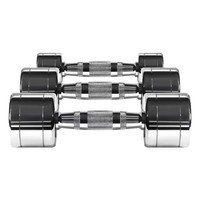 Haltères Juxing JX-001 en acier pur électroplaqué avec poignée en arc pour hommes, femmes, enfants, usage domestique, 1-10 kg, équipement de fitness