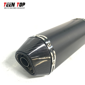 Silenziatore <span class=keywords><strong>per</strong></span> Scooter in Acciaio Inox e Fibra di Carbonio <span class=keywords><strong>per</strong></span> <span class=keywords><strong>Vespa</strong></span> Lx <span class=keywords><strong>50</strong></span> 4t <span class=keywords><strong>per</strong></span> <span class=keywords><strong>Vespa</strong></span> S 4t Primavera 4t <span class=keywords><strong>per</strong></span> Motore Piaggio Zip 2000 4t 2 Valvole - Product Image 2