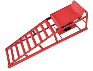 Baja tugas berat langsung pabrik 5T tinggi mobil Ramp-tinggi hibrida dapat disesuaikan desain dua pos untuk penggunaan penyandang cacat - Product Image 3