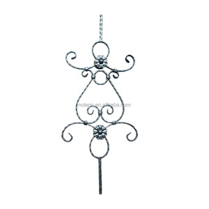 Balustrades et mains courantes en <span class=keywords><strong>fer</strong></span> forgé durables polyvalentes pour <span class=keywords><strong>portail</strong></span>, rampe, escalier, jardin, balcon et clôture - Product Image 1