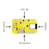وحدة عرض LCD TFT مقاس 2.8 بوصة من Guition ESP32 مع ذاكرة فلاش 4 ميجابايت، واي فاي، دقة 800×480، محرك ILI9341، إضاءة خلفية LED IPS، سطوع 300