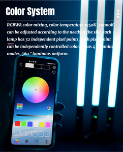 <span class=keywords><strong>Led</strong></span> ngoài trời pin không dây 360 độ sáng pixel ống, bar, KTV, microphone ánh sáng sân khấu - Product Image 4