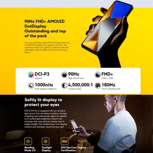 <span class=keywords><strong>Xiaomi</strong></span>-teléfono inteligente con cámara de 50MP, 6GB + 128GB, versión Global con Google Play, POCO M4 <span class=keywords><strong>Pro</strong></span>, 5G, novedad - Product Image 3