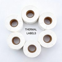 Étiquettes thermiques directes colorées, sans BPA, 2x1 3x2 4x6 pouces, adhésif amovible, pour le marquage des codes-barres, des inventaires et des étiquettes de prix
