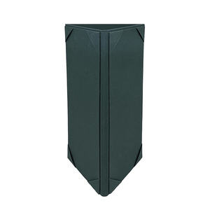 Manufacturer Custom Menu Board Drinks Menu 3 Sided Triangular <b>Table</b> Display Stand Fabric Menu - Product Image 3