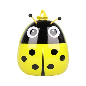 DL1231230 Cartoon Backpack Eggshell Bag For Baby Boys Girls Children Ladybug Lovely Schoolbag Kindergarten Schoolbag