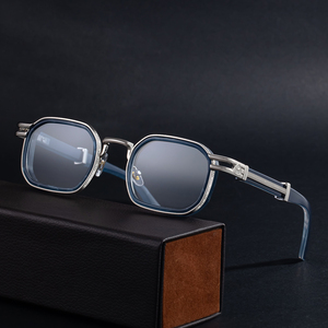 Occhiali <span class=keywords><strong>da</strong></span> <span class=keywords><strong>Sole</strong></span> Partagas all'Ingrosso, Design Elegante e alla Moda, Logo Personalizzato, <span class=keywords><strong>Montatura</strong></span> Metallica Piccola, Protezione UV400 per Uomo - Product Image 1