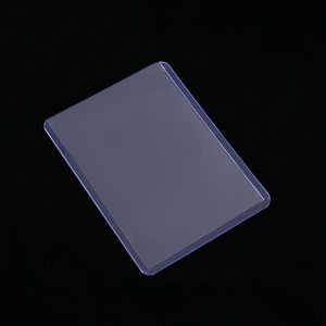 Custom 35PT PVC Fashion Business Card Holder Top Loader 3x4 Protective <strong>Sleeves</strong>,Premium 35pt Toploader 25Pack Toploaders 100 Pack - Product Image 2