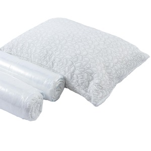 Oreiller en mousse à mémoire de forme rafraîchissante, rectangulaire, fermeté moyenne, en fibre de bambou, pour adultes, tailles Standard, Queen, King, pour le corps - Product Image 5