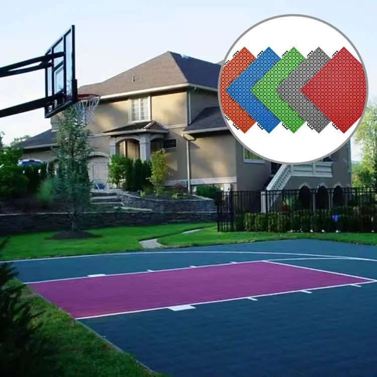 Cancha de baloncesto al aire libre de alta calidad, piso de baloncesto, cancha deportiva, cancha de baloncesto