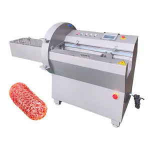 Máquina industrial de corte de costela de frango e bacon