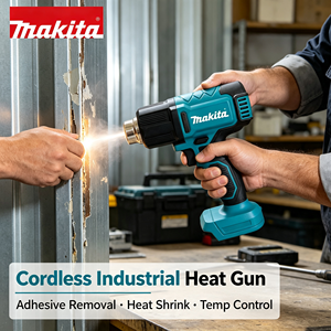 <span class=keywords><strong>Pistola</strong></span> de Aire Caliente Recargable <span class=keywords><strong>Makita</strong></span>, Alimentación por Batería, Control Dual de Temperatura y Flujo de Aire, Eliminación de Adhesivos, <span class=keywords><strong>Pistola</strong></span> de Aire Caliente Inalámbrica - Product Image 6
