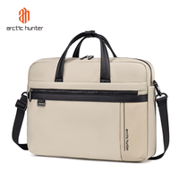 Arctic Hunter nouvelle sacoche pour ordinateur portable d'affaires pour hommes mallette en Nylon étanche de haute qualité légère grande capacité écologique
