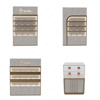 Vitrine de Luxe pour Parfums avec Éclairage LED Mural, Meuble de Présentation Personnalisé pour Cosmétiques et Parfums, Idéal pour Magasin