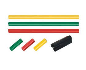 รองเท้าบู๊ตแบบแตกสายหดได้ทำจากทองเหลืองชุบด้วยแรงดันไฟฟ้า1KV สำหรับใช้งานกับแบตเตอรี่ - Product Image 4