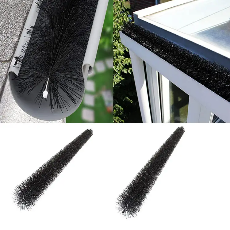 Outdoor 1.2M or 2M and 4m Plastic Clean Roof and Gutter Brush