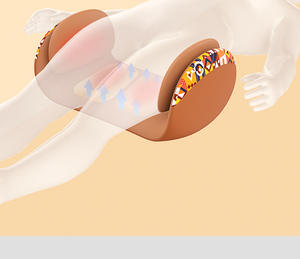 Jamooz JMZ Penyangga Punggung dengan Pemanas dan Terapi Magnet untuk Meredakan Nyeri Pinggang, Alat Traksi Tulang Belakang untuk Penggunaan di Rumah/Kantor - Product Image 4