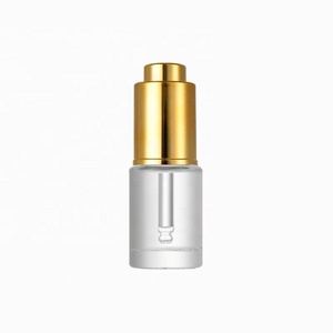 Wholesale Round Glass <b>Bottles</b> with <b>Dropper</b> Pipette 10ml 20ml 30ml 50ml for Packaging Essential Oils Serums - Product Image 2