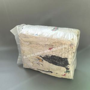 ผ้าเช็ดทำความสะอาดอุตสาหกรรมคุณภาพสูง แพ็คสุดคุ้ม ผ้าเช็ดทำความสะอาดจากเสื้อยืดสีขาวพิมพ์ลาย จำหน่ายส่งตรงจำนวนมาก สำหรับการเช็ดทำความสะอาดประจำวัน - Product Image 1