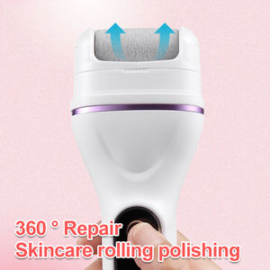 Amoladora eléctrica para pies Lima electrónica para eliminar callos con eliminación <span class=keywords><strong>de</strong></span> piel muerta Máquina para limar pies alimentada por batería - Product Image 4