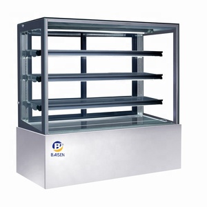 Boulangerie Gâteau Cupcake <span class=keywords><strong>vitrine</strong></span> réfrigérateur avec l'approbation de <span class=keywords><strong>la</strong></span> CE - Product Image 2