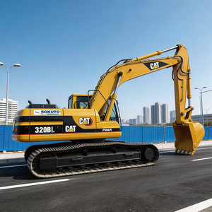 Excavadora de cadenas Caterpillar CAT320B usada, en estado original, pocas horas de trabajo, rentable, con abundantes repuestos. - Product Image 3