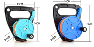 Buceo cueva buceo dedo carrete PC 46M 83M multicolor cometa cadena proyecto Línea al aire libre herramientas <span class=keywords><strong>de</strong></span> buceo Accesorios - Product Image 2
