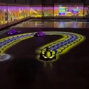Simulateur de course <span class=keywords><strong>Mario</strong></span> Kart interactif avec projecteur immersif, le jeu le plus populaire de 2026, pour adultes, en alliage métallique, pour intérieur - Product Image 4