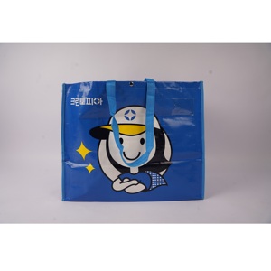 Bolsa de mercado tejida PP para regalos al aire libre OEM/ODM Bolsa de compras portátil de alta calidad personalizada con patrón de dibujos animados Muestra gratis - Product Image 2