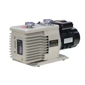 Corrosion Resist Commercial 12CFM High Flow Dual Stage Rotary Vane Vacuum Pump for Vacuum Freeze Drying, degassing