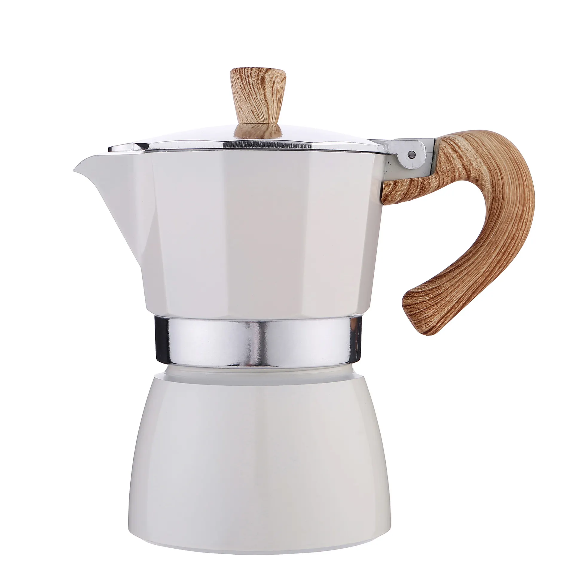 Pressure extraction Cuban Italian espresso greca coffee maker brewer percolator Stove top coffee maker Moka pot