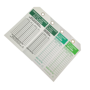 Промышленные пластиковые предупреждения об опасности безопасности Блокировка тегов метки могут быть написаны тегами для написания результатов тестов - Product Image 4