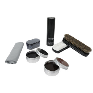 Kit de cuidado de calzado de 6 piezas con cepillo limpiador para zapatillas, removedor de manchas para zapatos blancos - Product Image 4