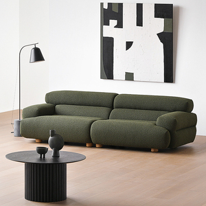Bộ <span class=keywords><strong>Sofa</strong></span> Tiếp Tân Hai Chỗ Ngồi Xốp Mật Độ Cao Khung Gỗ Cứng Sang Trọng Hiện Đại - Product Image 4