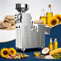 Presse à huile commerciale automatique, machine à presser l'huile de soja et de lin pour petites entreprises, équipement de production d'huile à haut rendement