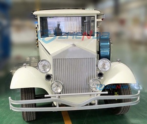 Classic White Rolls Funeral Hearse New Customised High Quality Electric Funeral Hearse Cart Special Transportation - Product Image 3