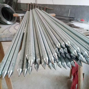 Varilla de Acero Galvanizado en Caliente de la Marca YY, Certificada Profesionalmente, Modelo YY-GDD, para Sistemas de Puesta a Tierra y Protección contra Rayos - Product Image 3