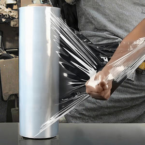 Pudi Food Grade 5 Layer Transparent 20 Microns Other <b>Stretch</b> Film 300m Length 50cm Width Soft <b>Machine</b> Roll High Quality - Product Image 1